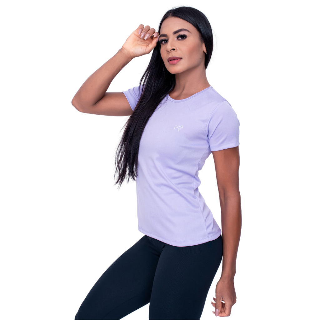Kit 5 Camiseta Feminina Dry Fit Academia Treino Corrida Esportes Parvori