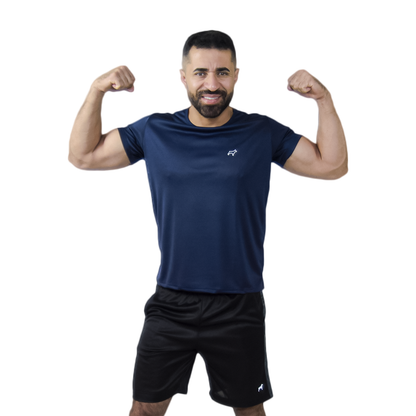 Camiseta Academia Treino Corrida Esportes Dry Fit Masculina Parvori Várias Cores