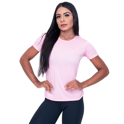 Camiseta Academia Feminina Dry Fit Treino Esportes Parvori