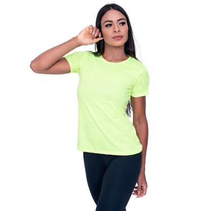 Camiseta Academia Feminina Dry Fit Treino Esportes Parvori