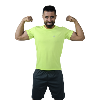 Camiseta Academia Treino Corrida Esportes Dry Fit Masculina Parvori Várias Cores