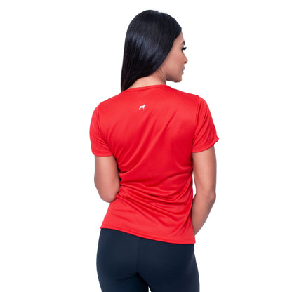 Camiseta Academia Feminina Dry Fit Treino Esportes Parvori